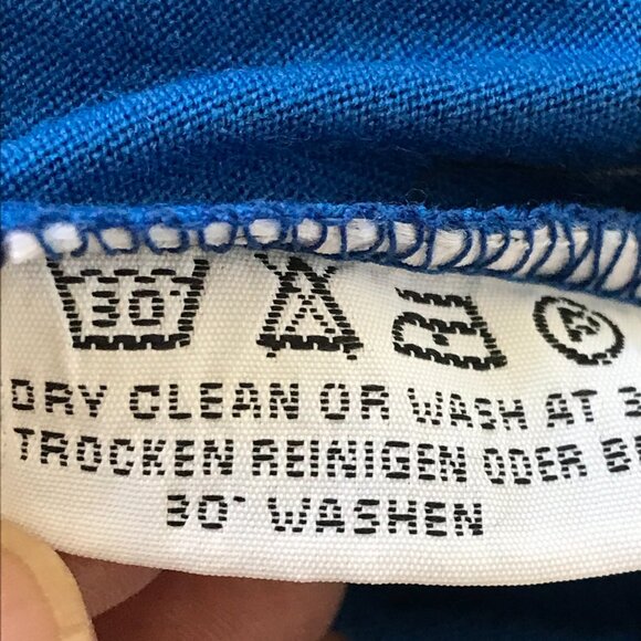 Umberto Ginocchietti 100% Wool Top Women Size 40 Blue Button Up Long Sleeve - Picture 12 of 13